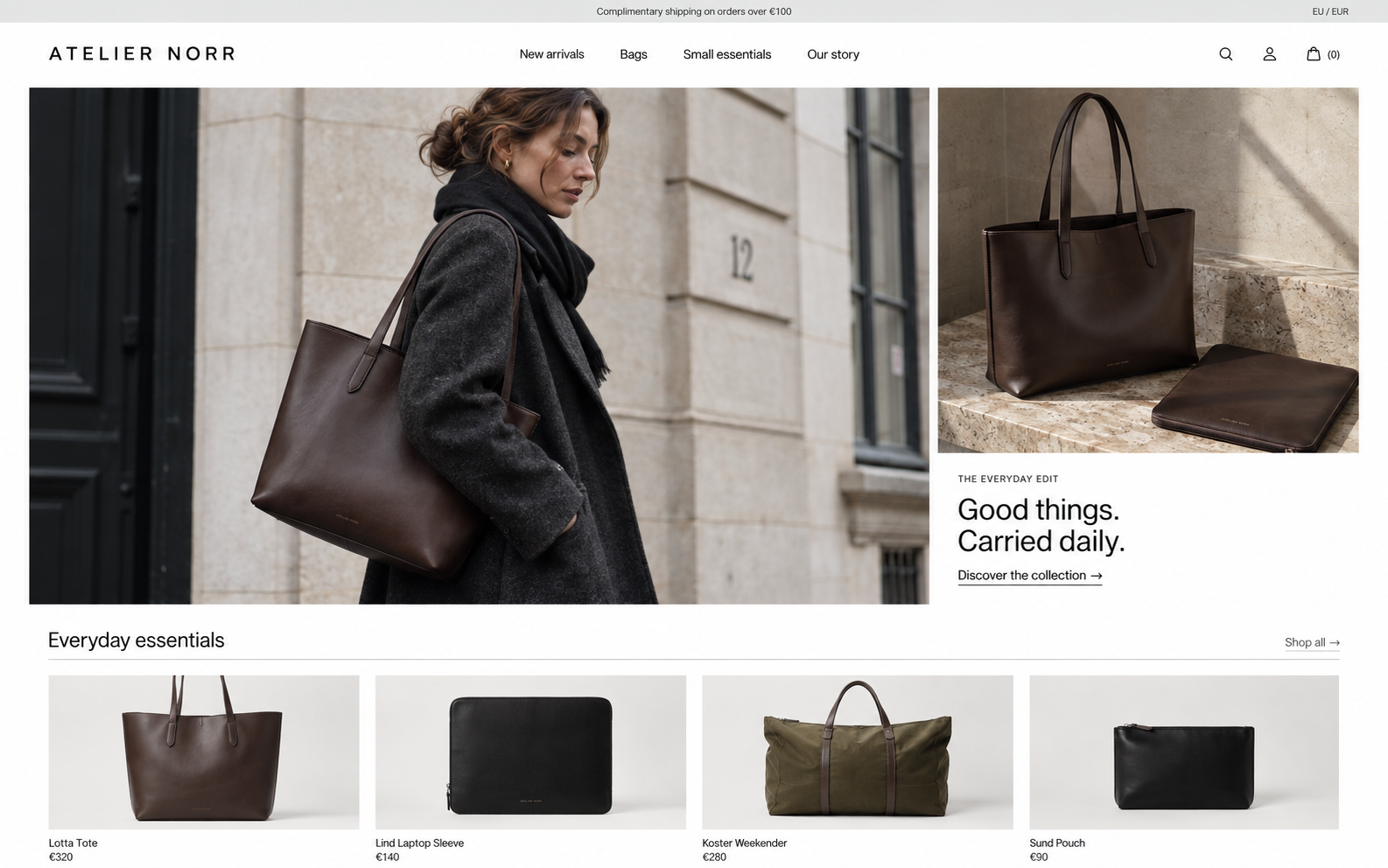 Atelier Norr storefront